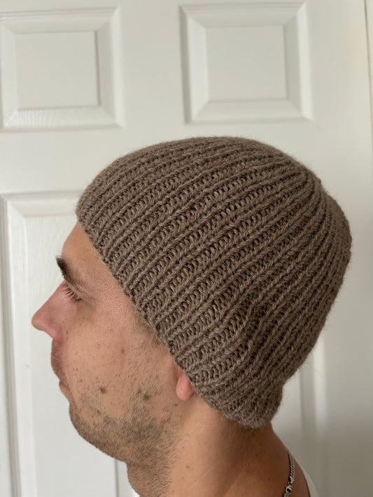 Alapaca and wool hat