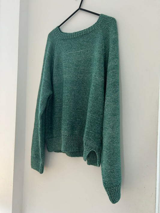 Green sweater